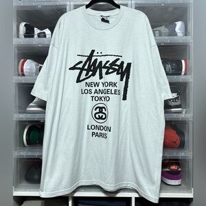 STUSSY World Tour Graphic Tee XXL